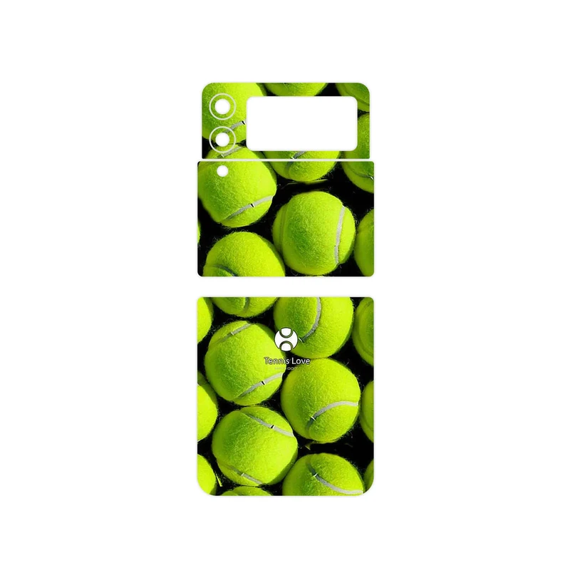 برچسب پوششی ماهوت مدل Tennis مناسب برای گوشی موبایل سامسونگ Galaxy Z Flip3 5G