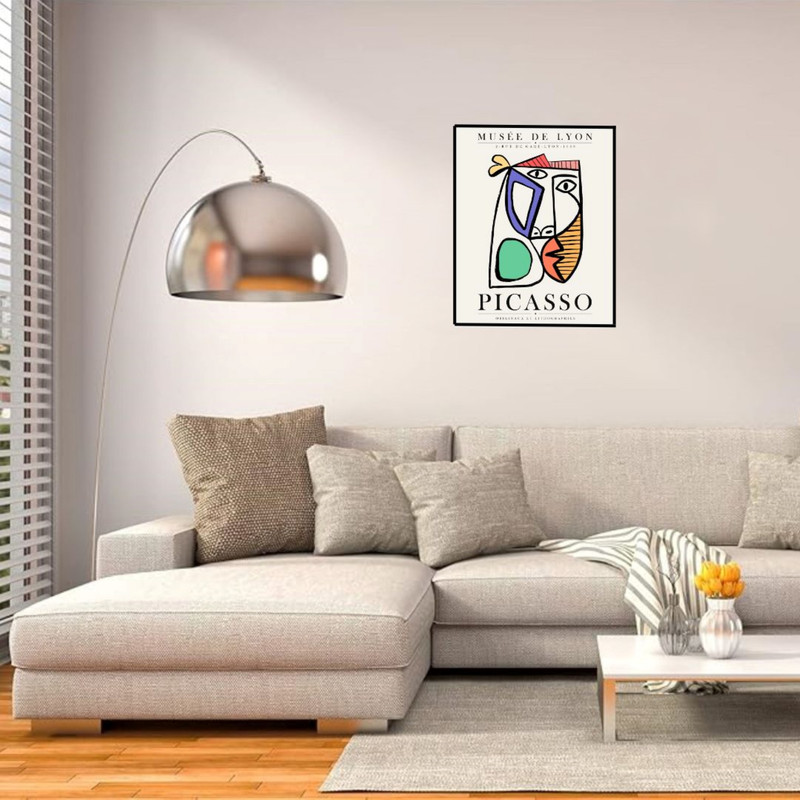 پوستر مدل پیکاسو تصویر چهره