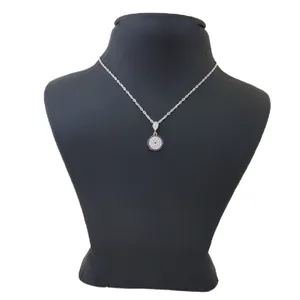 گردنبند نقره زنانه مدل چشم نظر