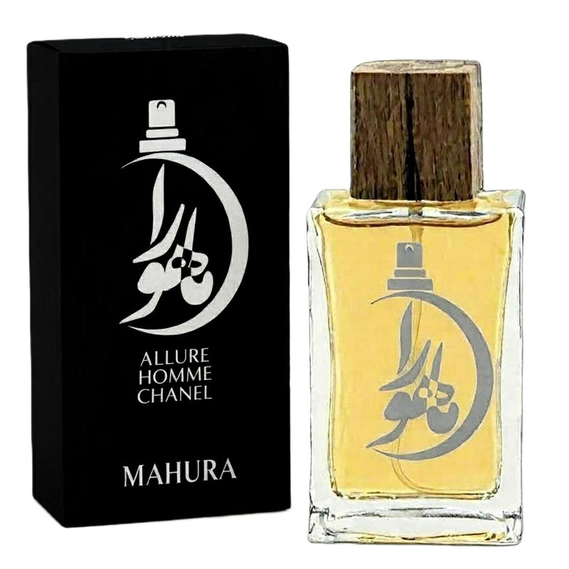 اکستریت د پرفیوم مردانه ماهورا مدل Allure Homme با رایحه معتدل حجم ۱۰۰ میلی‌لیتر