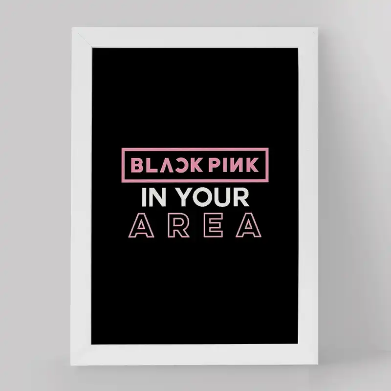 تابلو خندالو مدل گروه بلک پینک کد 16712