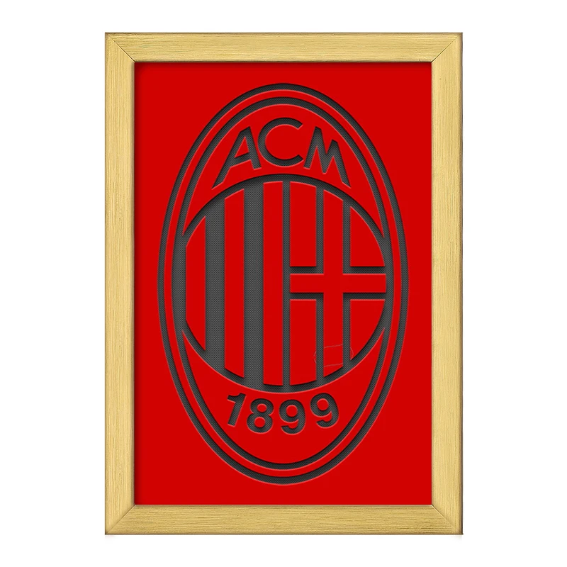 تابلو خندالو طرح باشگاه آث میلان کد 27240