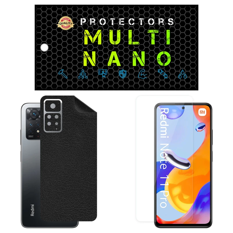 محافظ صفحه نمایش مولتی نانو مدل X-SFL مناسب برای گوشی موبایل شیائومی Redmi Note 11 Pro به همراه برچسب پوششی
