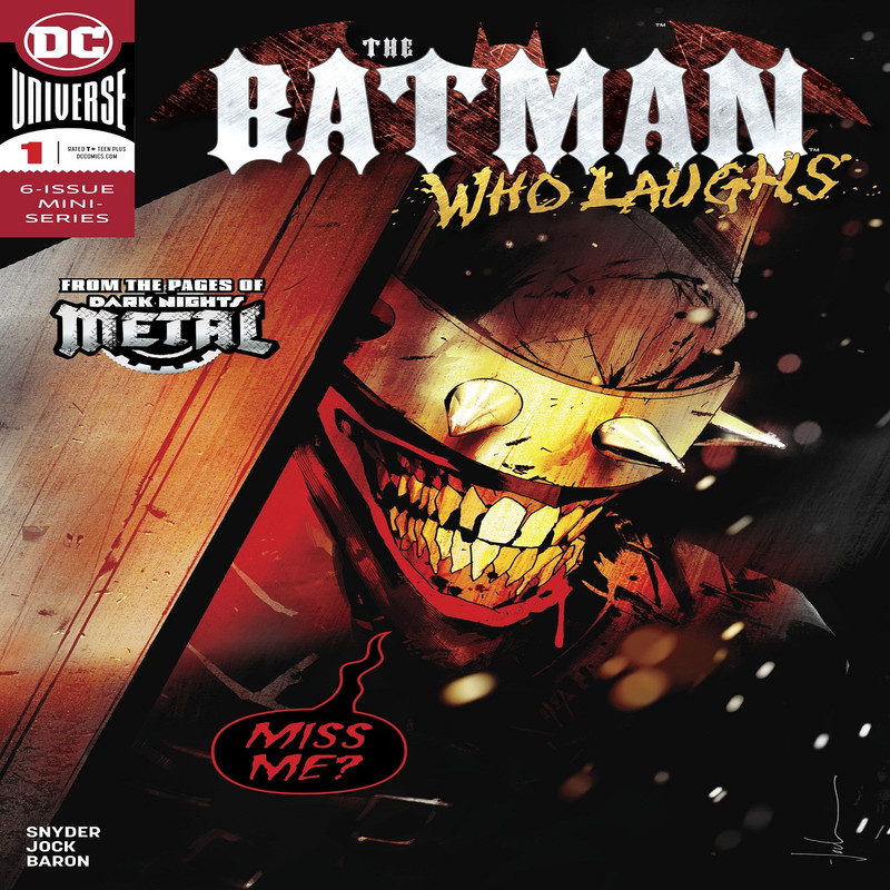 مجله THE BATMAN WHO LAUGHS 1 ژانویه 2018