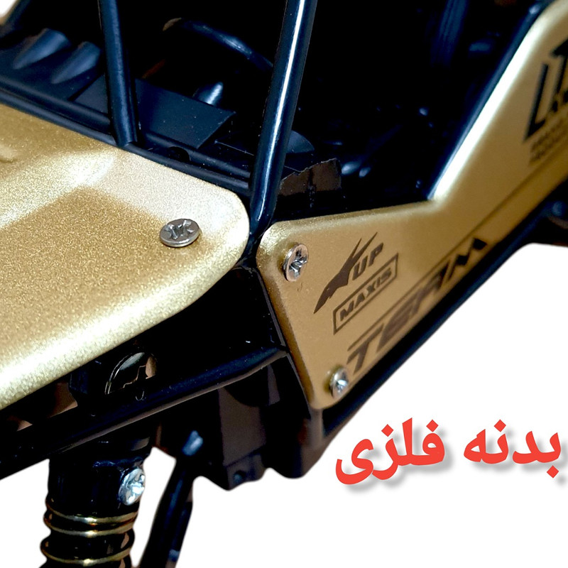 ماشین بازی کنترلی مدل آفرود قدرتی دو دیفرانسیل 4WD