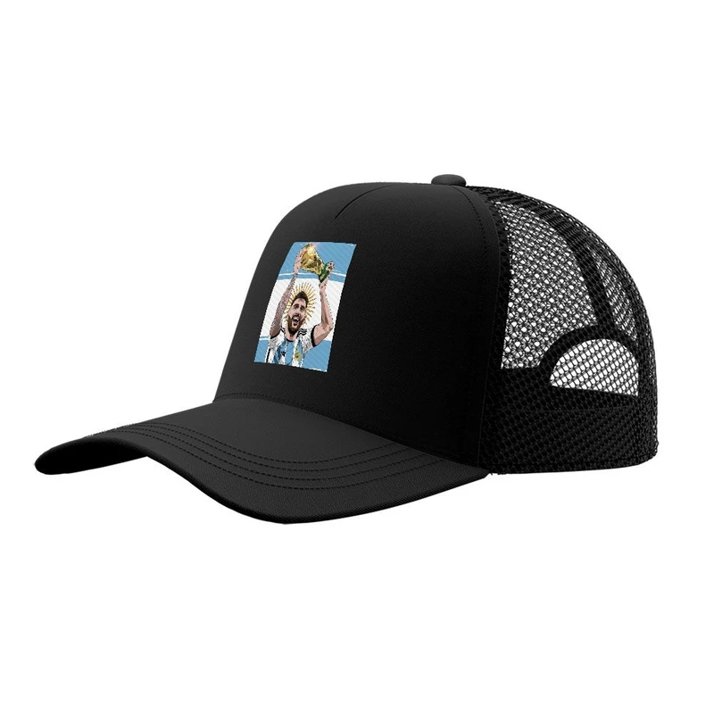 کلاه کپ پاد آفرین مدل فوتبالی لیونل مسی جام جهانی کد 285