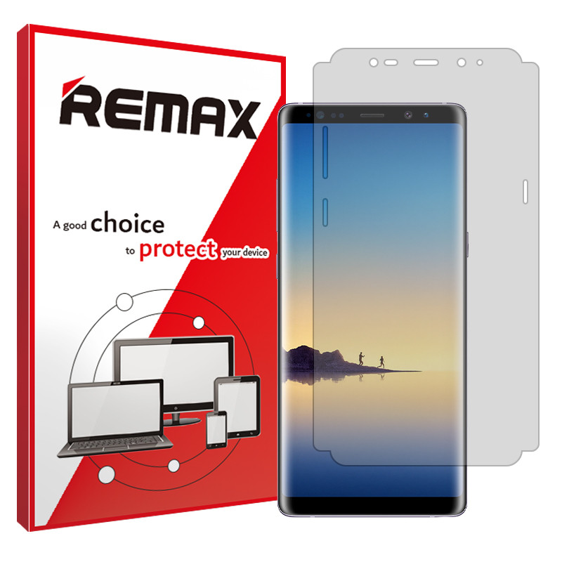 محافظ صفحه نمایش شفاف ریمکس مدل Resistant مناسب برای گوشی موبایل سامسونگ Galaxy Note8