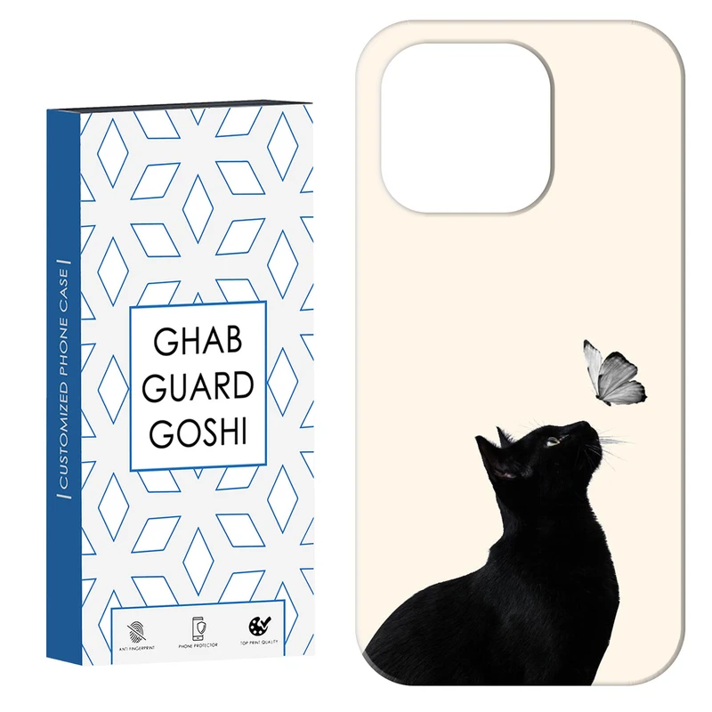 کاور قاب گارد گوشی طرح گربه کد Dimo-316 مناسب برای گوشی موبایل اپل IPHONE 15 PRO MAX   