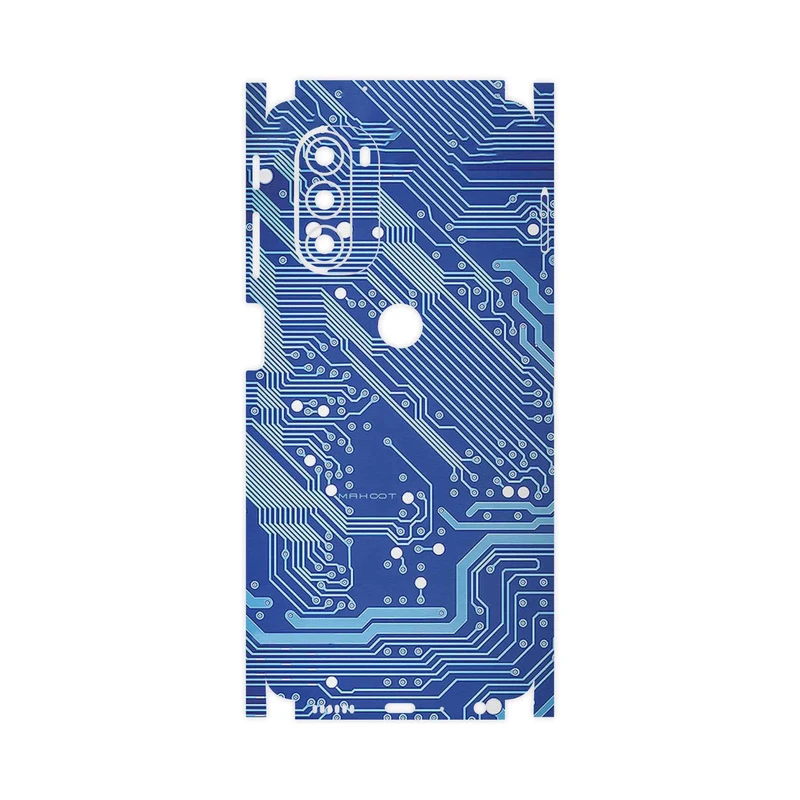 برچسب پوششی ماهوت مدل Blue_Printed_Circuit_Board-FullSkin مناسب برای گوشی موبایل موتورولا Moto G51 5G