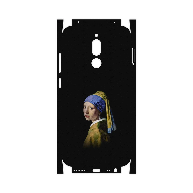 برچسب پوششی ماهوت مدل Girl with a Pearl Earring of Vermeer-FullSkin مناسب برای گوشی موبایل شیائومی Redmi 8