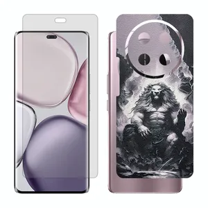 Glass Together model matte screen protector suitable for Honor X9c mobile phone with back cover sticker