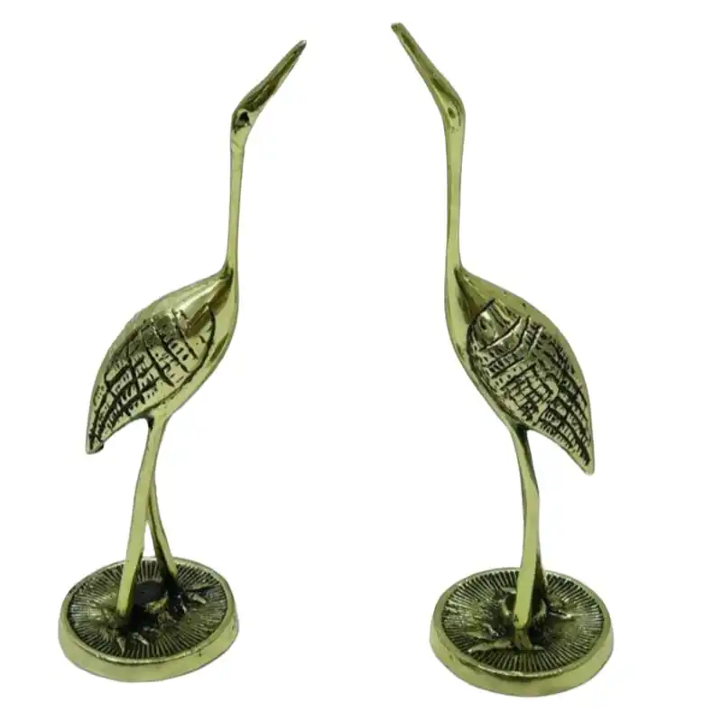 دکوری برنجی مدل درنا کد 3398 بسته 2 عددی