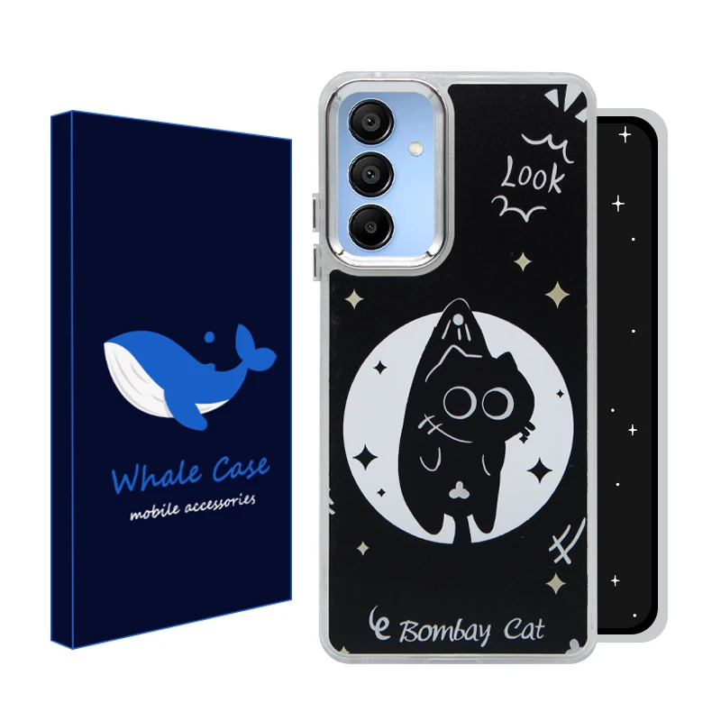 کاور وال کیس مدل Bombay Cat مناسب برای گوشی موبایل سامسونگ Galaxy A15