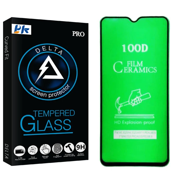 محافظ صفحه نمایش سرامیکی پی کی مدل Delta Glass مناسب برای گوشی موبایل سامسونگ Galaxy A10/ A10s / M10
