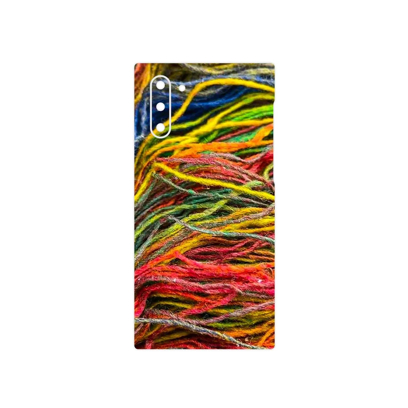 برچسب پوششی ماهوت مدل Fabric Texture 9 مناسب برای گوشی موبایل سامسونگ Galaxy Note 10