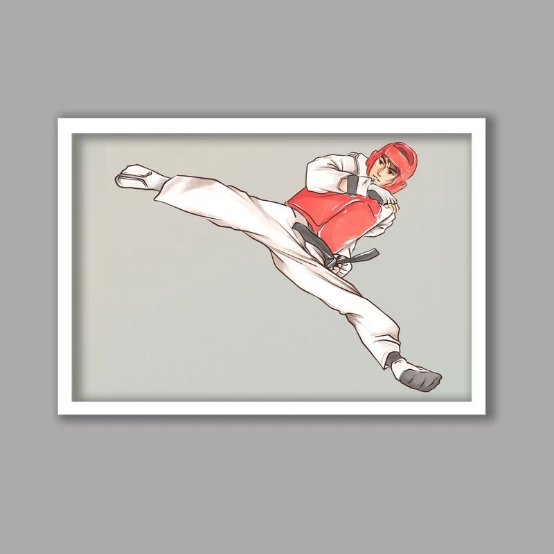 تابلو لیلیان طرح تکواندو کد LA-G10297