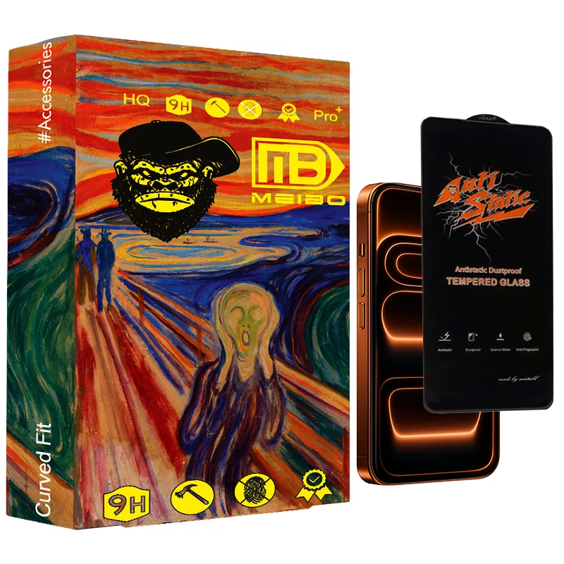محافظ صفحه نمایش آنتی استاتیک میبو مدل Techra 007 مناسب برای گوشی موبایل اپل iphone 17 Pro Max