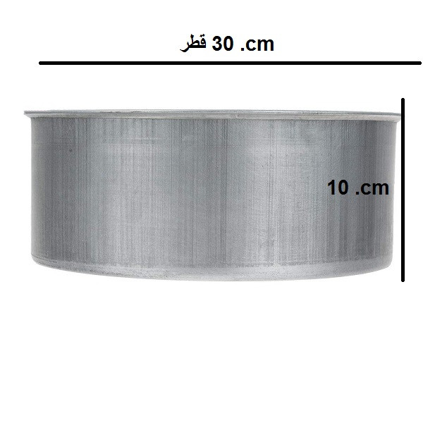 قالب کیک به گز مدل مدل گرد لبه بلند کد 30