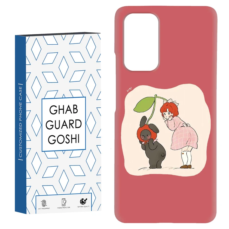 کاور قاب گارد گوشی طرح دخترانه کد Dimo-333 مناسب برای گوشی موبایل شیائومی Redmi Note 9 4G / Redmi 9T