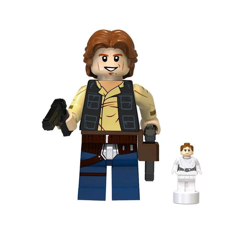 ساختنی برانت طرح هان سولو جنگ ستارگان بسته دو عددی