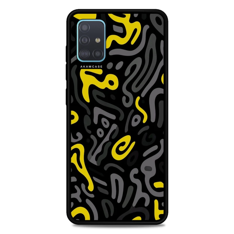 کاور آکام مدل AMC-WSGA51-DOODLE4 مناسب برای گوشی موبایل سامسونگ Galaxy A51