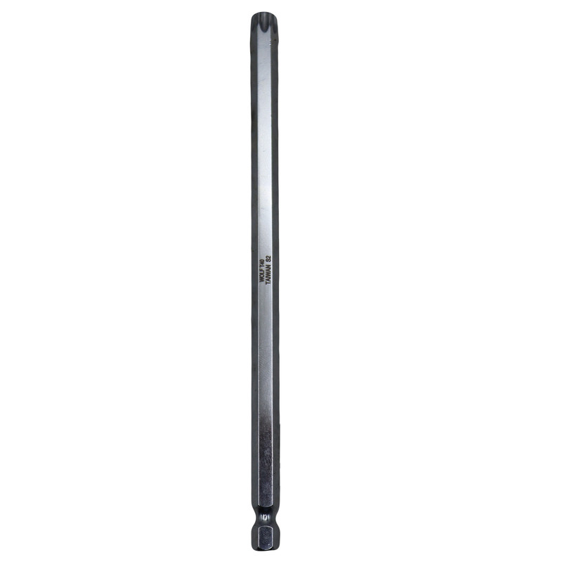 سری پیچ گوشتی ستاره ای ولف مدل بیت خور کد YP-T40/150MM سایز 15 سانتی متر