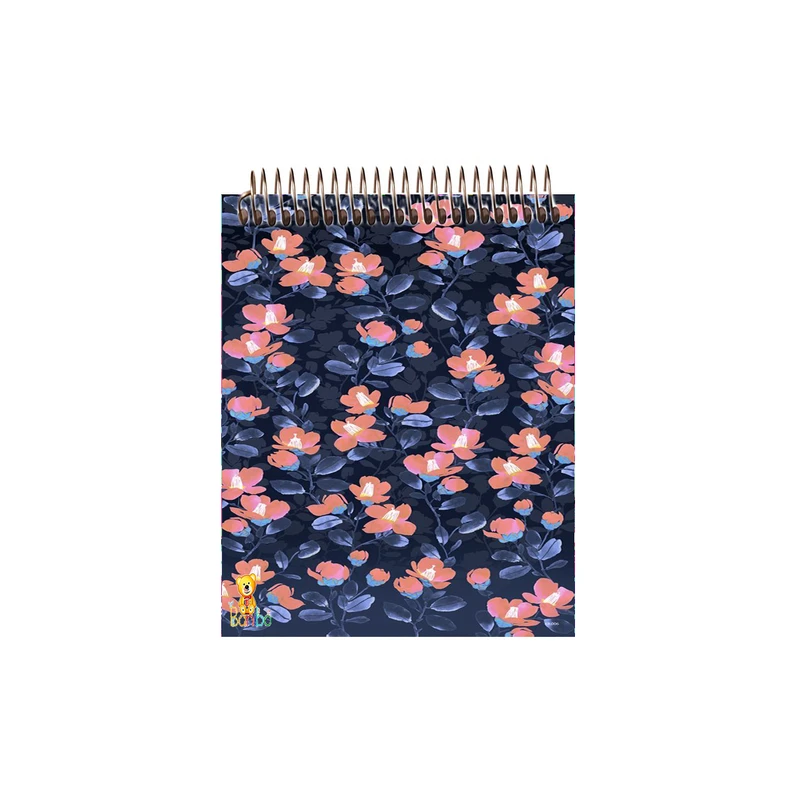 دفتر نقاشی 50 برگ بانیبو مدل گل کد 761