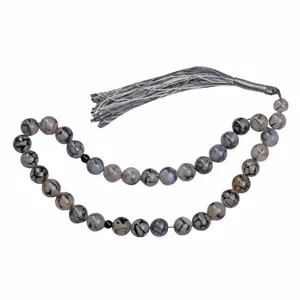 تسبیح مدل سنگ عقیق طبیعی 33 دانه کد T_467