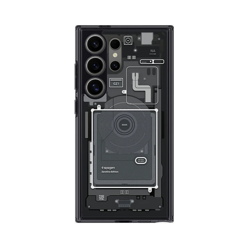 کاور برند اسپیگن مدل ziro one1 مناسب برای گوشی موبایل سامسونگ galaxy s22 ultra