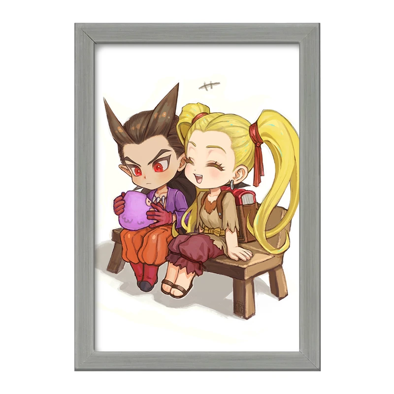 تابلو خندالو طرح بازی دراگون کوئست (Dragon Quest) کد 35227