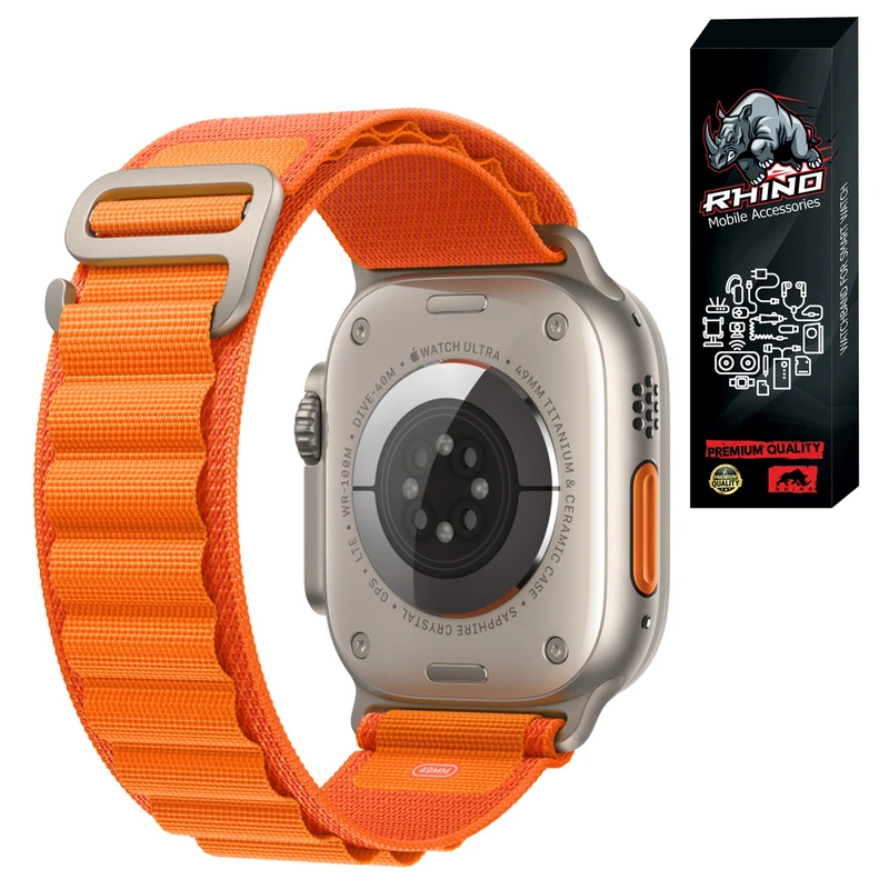 بند راینو مدل Loop Alpine مناسب برای اپل واچ سری 38 / 40 / 41 میلی متر