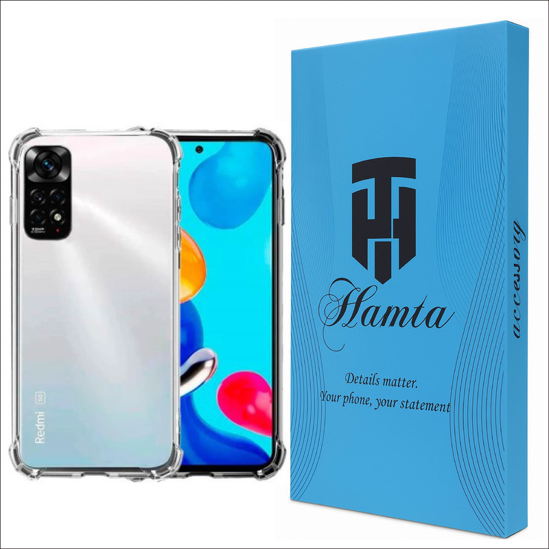 کاور همتا مدل ژله ای کپسول دار مناسب برای گوشی موبایل شیائومی Redmi Note 11 - Note 11S