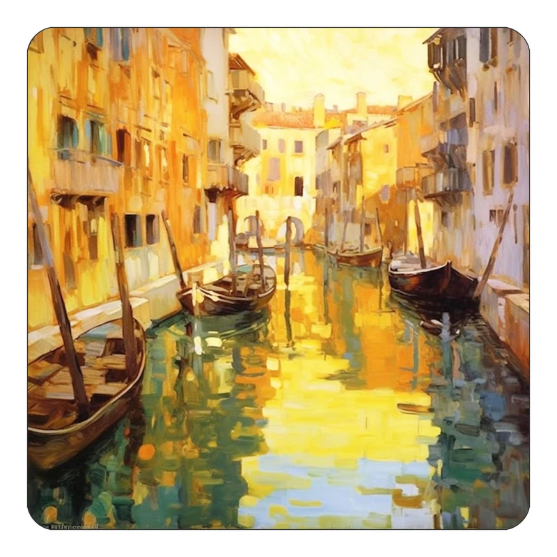 مگنت کاکتی طرح نقاشی رنگ روغن مدل mp70075