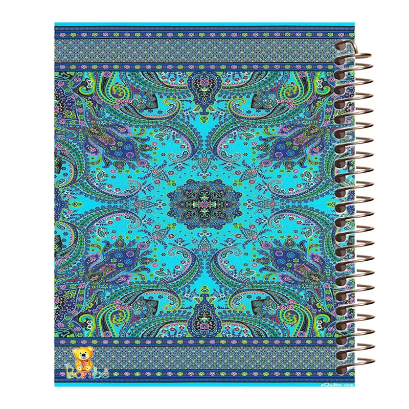 دفتر نقاشی 50 برگ بانیبو طرح رنگی کد 734