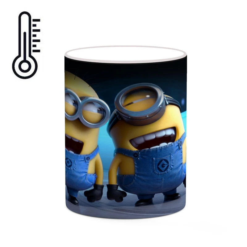 ماگ حرارتی کاکتی طرح minion مینیون مدل mgh42658