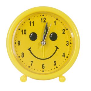 نقد و بررسی ساعت رومیزی کودک طرح ایموجی مدل لبخند کد 01 توسط خریداران