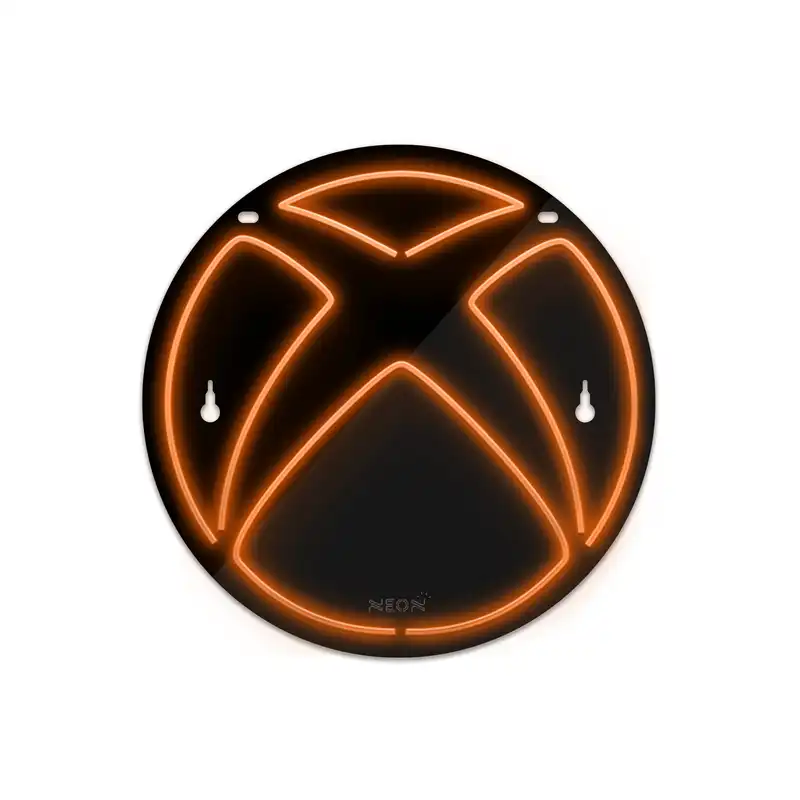 چراغ دیواری نئون دیزاین مدل Xbox-BL_ORG