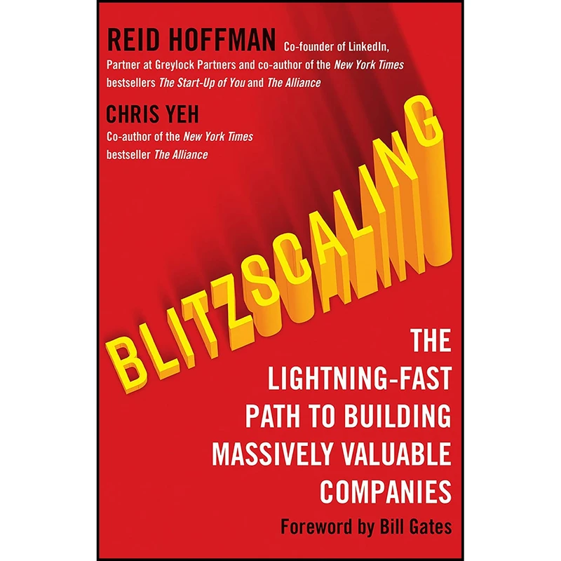 کتاب Blitzscaling اثر Reid Hoffman and Chris Yeh انتشارات HARPER COLLINS UK