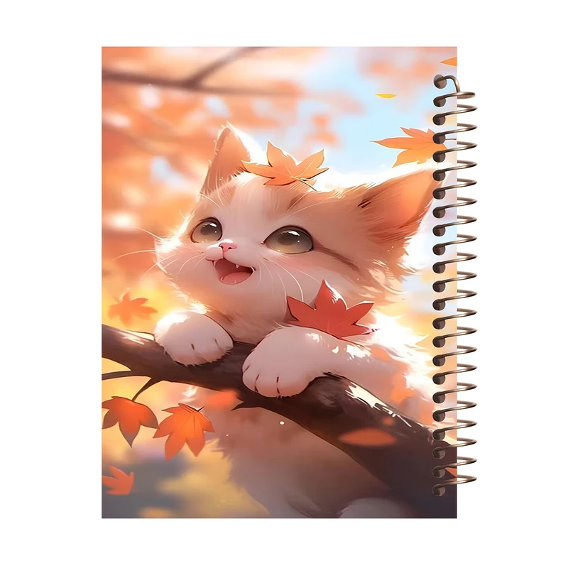 دفتر نقاشی 60 برگ طرح گربه کد A414