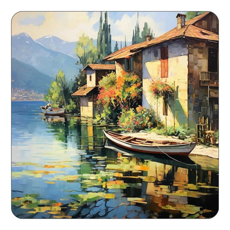 مگنت کاکتی طرح نقاشی رنگ روغن مدل mp70461