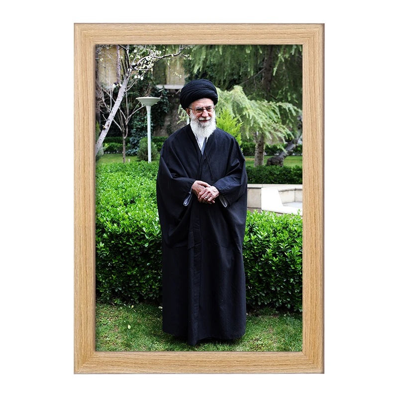 تابلو خندالو طرح تصویر رهبر  کد 2564