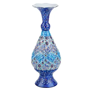 گلدان مینا کاری مدل اسلیمی کد C25