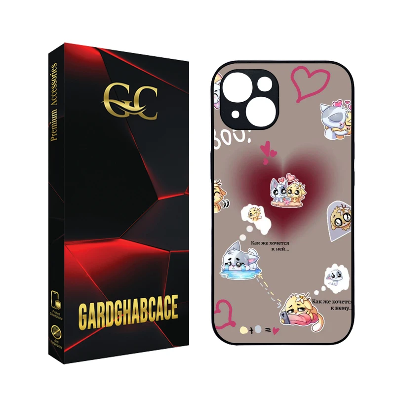 کاور گارد قاب کیس مدل دخترانه T مناسب برای گوشی موبایل اپل Iphone 13