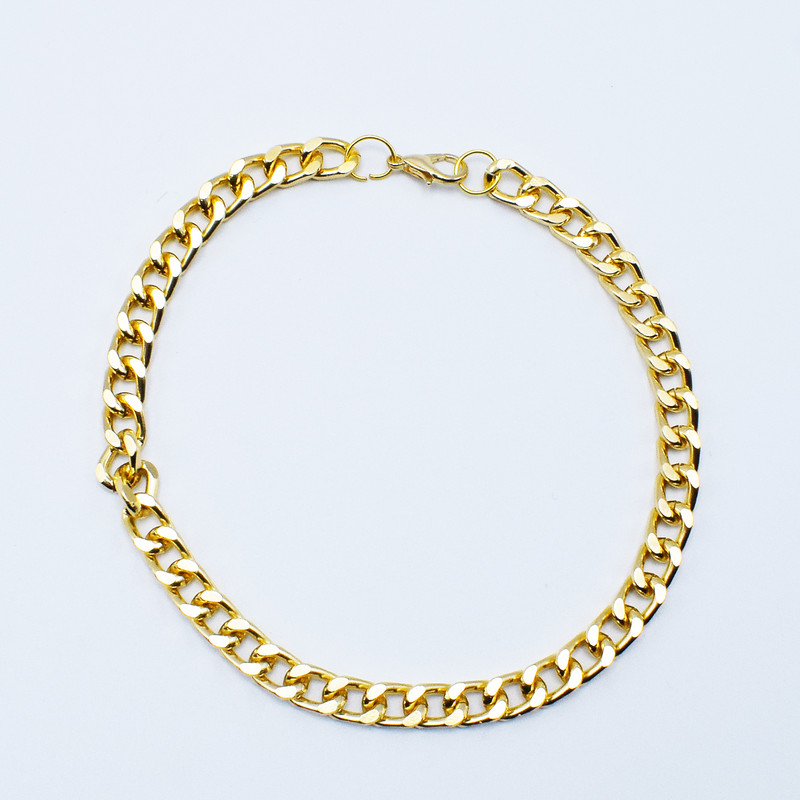 دستبند زنانه مدل زنجیری کد 10 دستبند زنانه مدل زنجیری کد 10