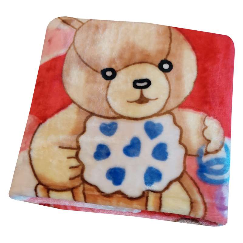 پتو کودک و نوزاد مدل عروسکی کد 13 سایز 80*110 سانتی متر