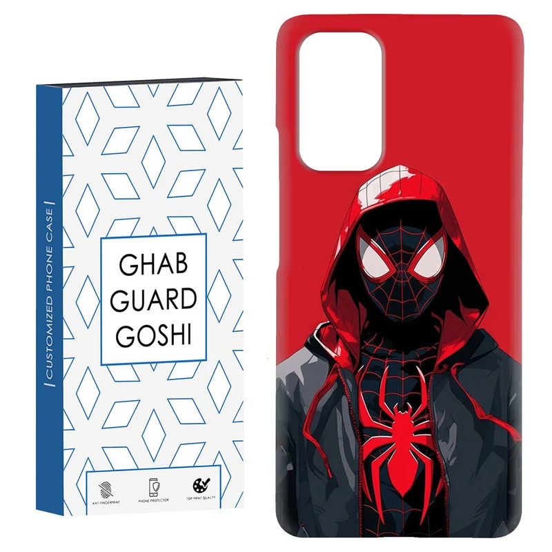 کاور قاب گارد گوشی طرح مرد عنکبوتی کد Dimo-612 مناسب برای گوشی موبایل شیائومی Redmi Note 9 4G / Redmi 9T
