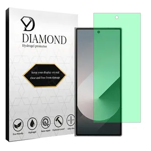 Diamond Tough model Green light screen protector suitable for Samsung Galaxy Z Fold6 mobile phone