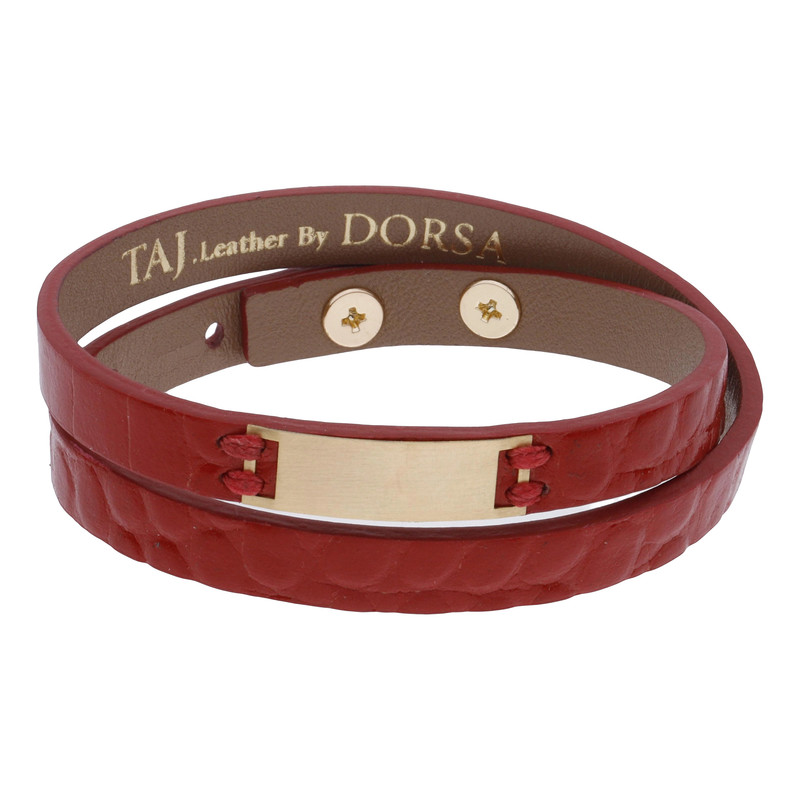 دستبند طلا 18 عیار زنانه تاج مدل G290