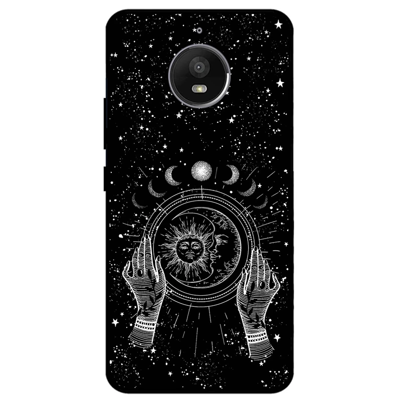 کاور مگافون طرح ماه و خورشید مدل 1892 مناسب برای گوشی موبایل موتورولا Moto E4 Plus