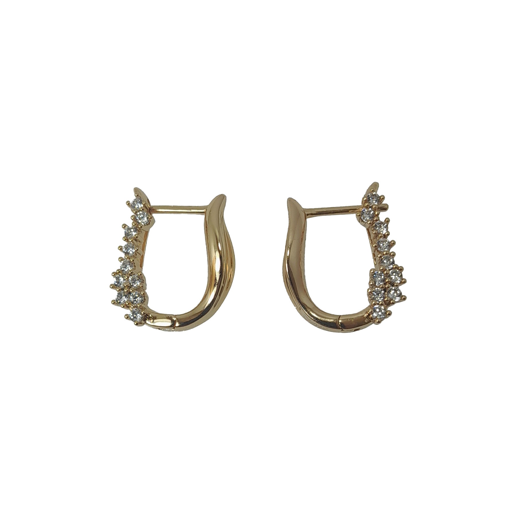 گوشواره زنانه ژوپینگ مدل برگ کد-007E